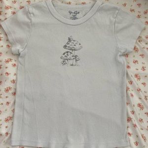 COPY - RARE brandy Melville (John Galt) mushroom and fairy top